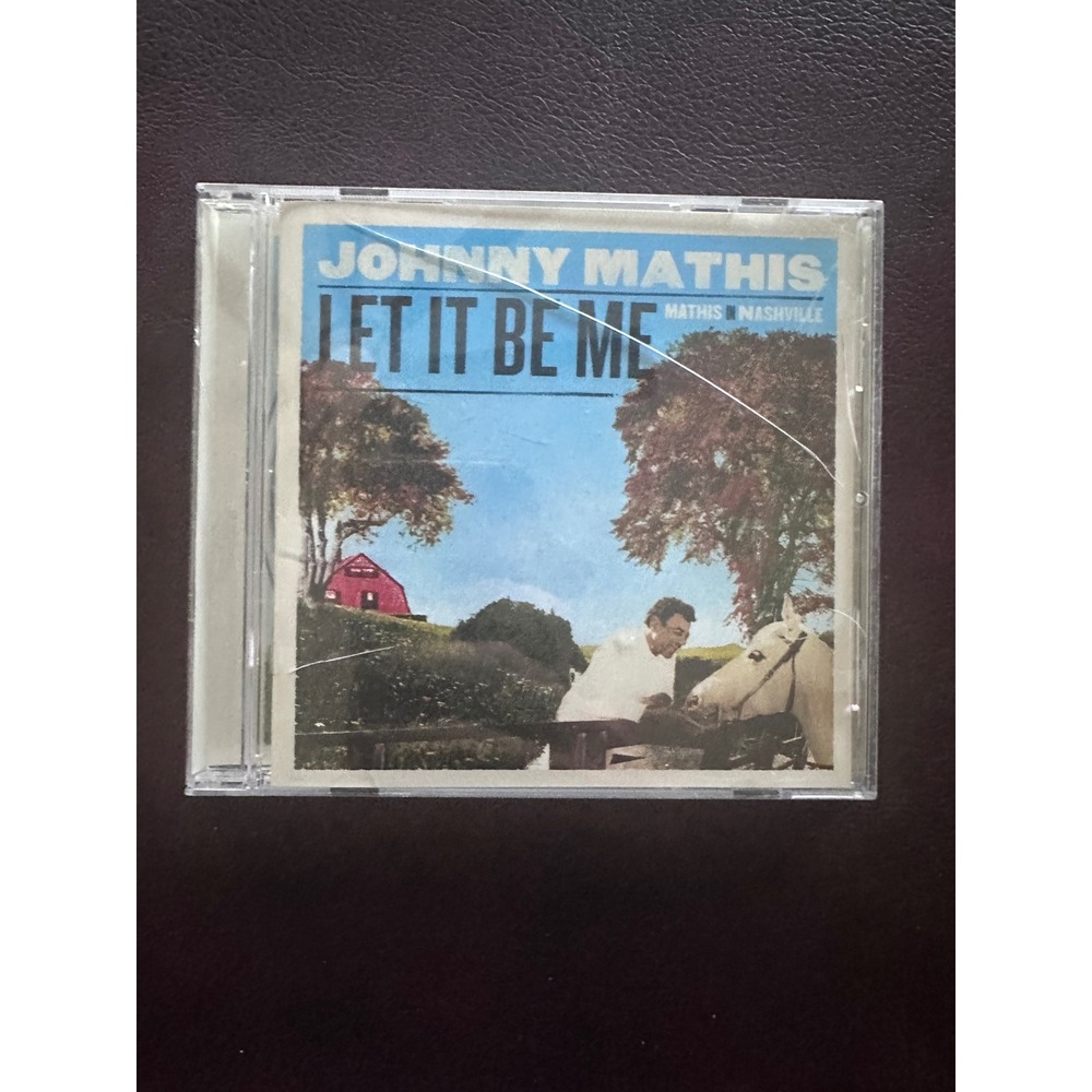 Johnny Mathis Let It Be Me Mathis In Nashville CD 2010 Columbia